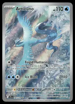 Pokemon Cards Articuno 161/159 Journey Together Illustration Rare NM - Image 1