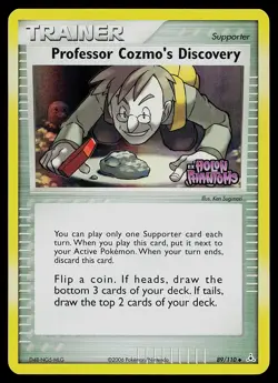 Pokemon Card - Professor Cozmo's Discovery Holon Phantoms 89/110 Reverse Holo - Image 1
