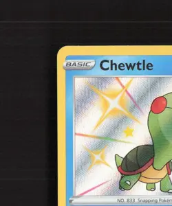 Chewtle SV028/SV122 Shining Fates Shiny Holo Rare Pokemon Card NM - Image 3
