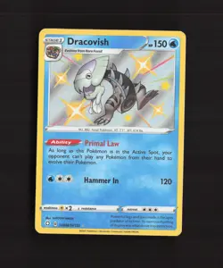Dracovish SV036/SV122 Shining Fates Shiny Holo Rare Pokemon Card NM - Image 1
