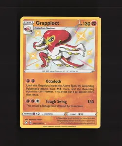Grapploct SV073/SV122 Shining Fates Shiny Holo Rare Pokemon Card NM - Image 1