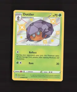 Dottler SV008/SV122 Shining Fates Shiny Holo Rare Pokemon Card NM - Image 1