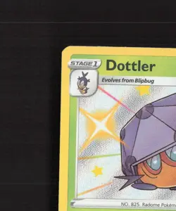 Dottler SV008/SV122 Shining Fates Shiny Holo Rare Pokemon Card NM - Image 3