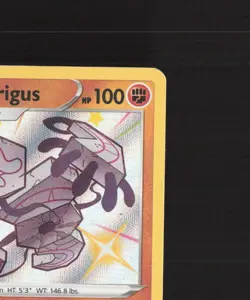 Galarian Runerigus SV066/SV122 Shining Fates Shiny Holo Rare Pokemon Card NM - Image 4
