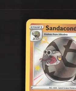 Sandaconda SV071/SV122 Shining Fates Shiny Holo Rare Pokemon Card LP+ - Image 3