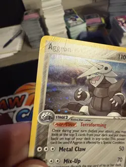 Aggron 1/108 EX Power Keepers Holo Rare Pokemon Card - Image 2