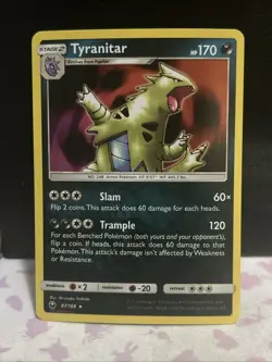Tyranitar 87/168 Celestial Storm NM Holofoil Rare Pokemon Card - Image 1