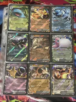 Pokemon 151 Ex’s, Snorlax Stamped Promo, And Rare Foil Card Lot 90x N/M Cards - Image 3