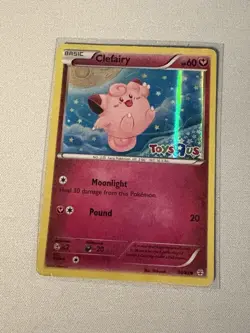 Pokemon Clefairy Toys 'R' Us Promo 50/83 Holo 60 HP Basic Card - Image 1