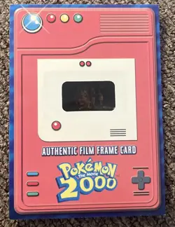 Topps Pokemon Film Frame Card Pokemon Movie 2000 Slowking, Ash, Melody, Misty - Image 1