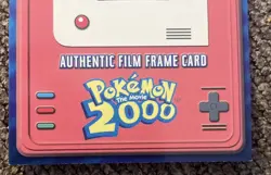 Topps Pokemon Film Frame Card Pokemon Movie 2000 Slowking, Ash, Melody, Misty - Image 3