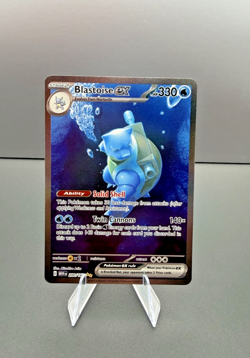 Blastoise ex 200/165 - Scarlet & Violet 151 Hyper Rare Gold Holo Pokemon Card - Image 1