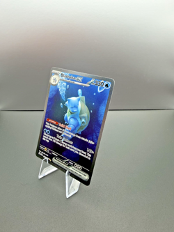 Blastoise ex 200/165 - Scarlet & Violet 151 Hyper Rare Gold Holo Pokemon Card - Image 2