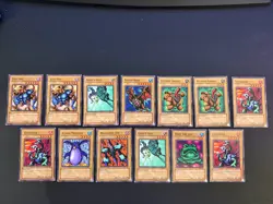 1x Yugioh Mcdonald's Promo Lot of 13 Cards - Image 1