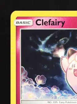 Clefairy 38/68 LP Hidden Fates English Pokemon Card TCG - Image 4