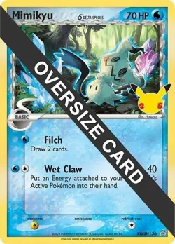 Mimikyu (Delta Species) - SWSH136 [Jumbo Cards] SWSH136 NM Holofoil - Image 1