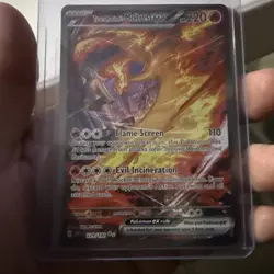 Pokemon TCG Team Rockets Moltres EX Holo Card 229/182 Sir Destined Rivals NM - Image 1