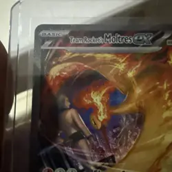 Pokemon TCG Team Rockets Moltres EX Holo Card 229/182 Sir Destined Rivals NM - Image 3