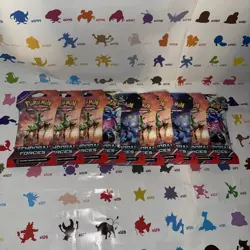 Temporal Forces Sleeved Booster Packs Lot of 10 Pokemon Cards Scarlet Violet era - Image 1