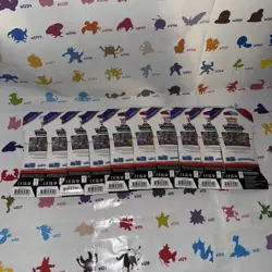 Temporal Forces Sleeved Booster Packs Lot of 10 Pokemon Cards Scarlet Violet era - Image 2