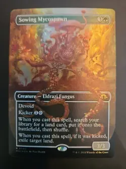 Mtg Sowing Mycospawn Full Art Foil MH3 - Image 1