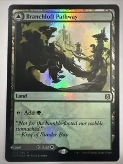 Branchloft Pathway Zendikar Rising Foil - Image 1