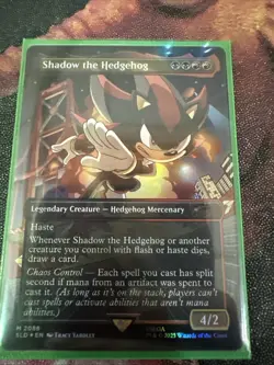 Shadow the Hedgehog (Rainbow Foil) Secret Lair Drop Foil - Image 1