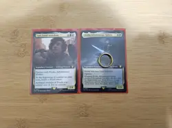 HUGE Upgraded Food and Fellowship LotR MtG Commander deck - Image 1