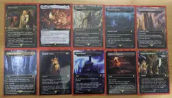HUGE Upgraded Food and Fellowship LotR MtG Commander deck - Image 2