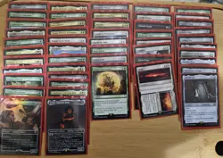 HUGE Upgraded Food and Fellowship LotR MtG Commander deck - Image 3
