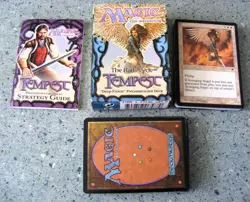 MTG TEMPEST THE RATH CYCLE "DEEP FREEZE" PRECONSTRUCTED DECK COMPLETE MINT - Image 1