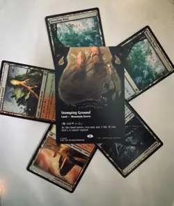 2 Stomping Ground, 2 Breeding Pool, 1 Sacred Foundry, 1 Watery Grave NM - Image 2