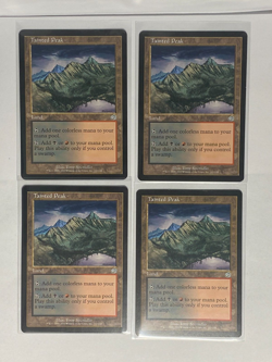 MTG 4x Tainted Peak Torment 142/143 Regular Uncommon NM English FREE SHIPPING - Image 1