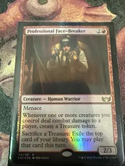 Professional Face-Breaker Streets of New Capenna Foil - Image 1