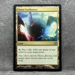 Mana Confluence - Journey Into Nyx (JOU) #163 Non-Foil LP MTG Rare Land - Image 2