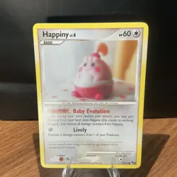 Pokemon TCG Happiny Regular 14/17 Pop Series 8 Excellent Condition - Image 1