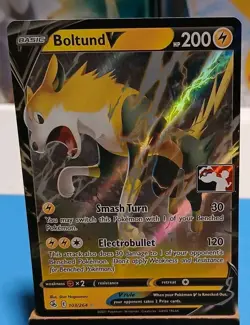 Boltund V 103/264 Prize Pack Series Pokemon Play! Mint Condition - Image 1