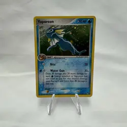 Vaporeon 6/017 Holo POP Series 3 Pokemon 2006 LP - Image 1