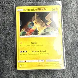 Pokemon Detective Pikachu 10/18 - Holo Rare - Promo - Image 1