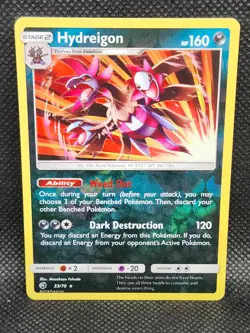 Pokemon Hydreigon Dragon Majesty Reverse Holo 33/70 NM Condition - Image 1