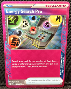 Energy Search Pro 176/191 Ace Spec Holo - SV08 - Surging Sparks -NM- Pokemon TCG - Image 1