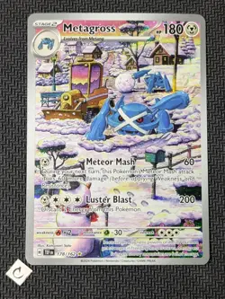 Metagross 178/162 - Temporal Forces Illustration Rare Pokemon TCG NM - Image 1