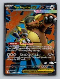 Pokemon ME01: Mega Evolution #164/132 Mega Kangaskhan ex Holo - Image 1