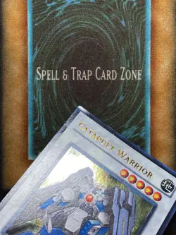 Yugioh Catapult Warrior YF02-EN001 Ultra Rare Limited Edition MP - Image 2