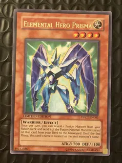 Elemental Hero Prisma GLD3-EN014 Gold Series 3 Limited Edition - Image 1
