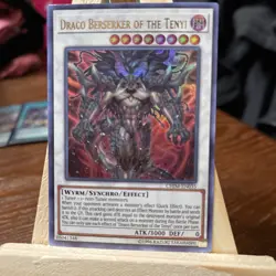 Yugioh Draco Berserker of the Tenyi CHIM-EN035 Ultra Rare NM - Image 2