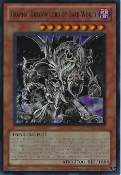 Grapha, Dragon Lord of Dark World - SDGU-EN001 - Ultra Rare - Unlimited Edition - Image 1