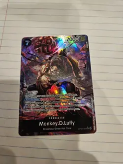 Monkey.D.Luffy (090) (Alternate Art) OP04-090 Kingdoms of Intrigue Foil - Image 1