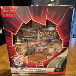 Pokemon Annihilape ex Box English Booster & Promo Cards 2023 Sealed - Image 1