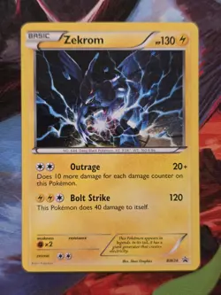 Zekrom Bw24 Black&White Promo Holo Pokemon Card - Image 1